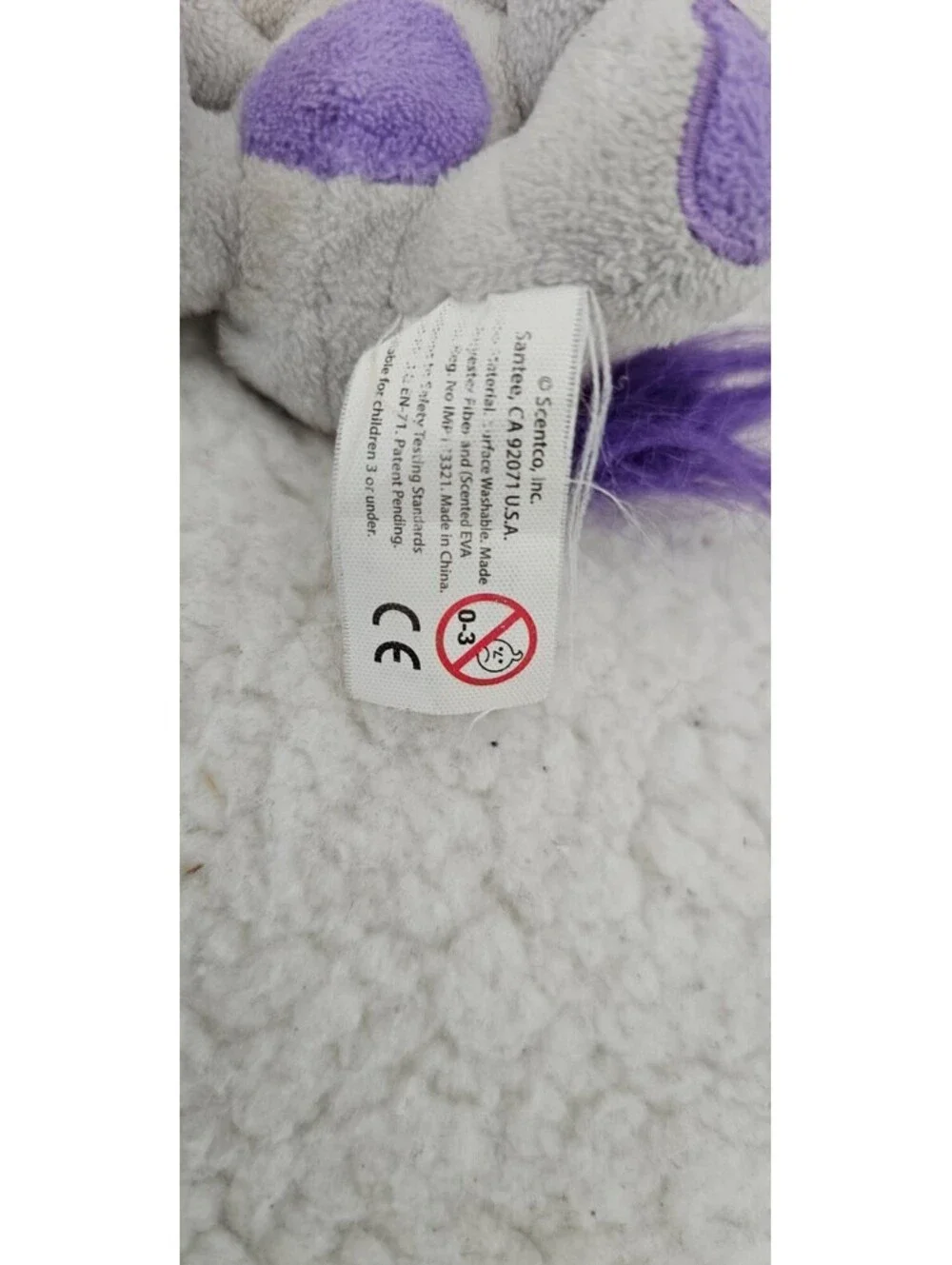 Smanimals Backpack Buddy Elephant Grape Jelly Scented Keychain 4